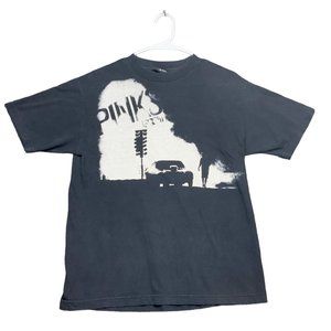 Speed TV T Shirt Mens Medium Pinks All Out Racing Black Car Retro Fast Street Ro